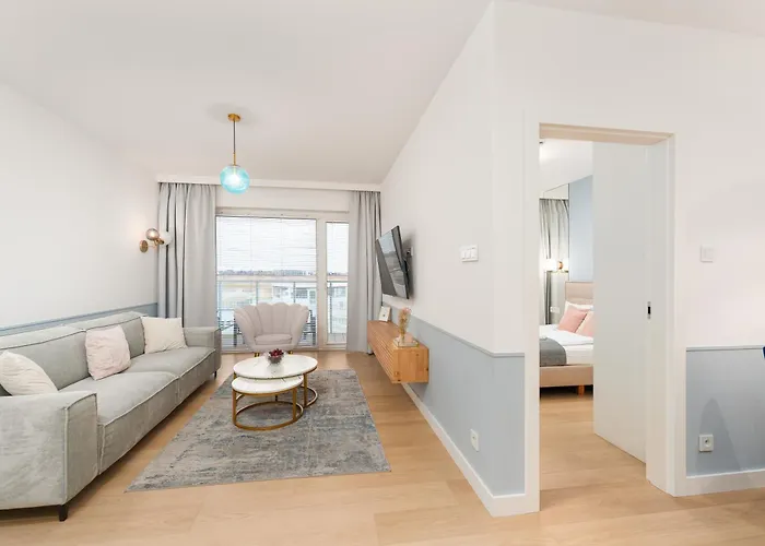 Polanki Aqua Industrial Nielimitowany Dostęp Do Basenów - Saun - Miejsce Postojowe Free Apartament Kołobrzeg